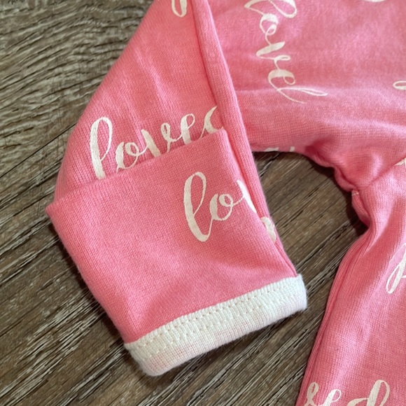 Gerber Pajamas Nwt Baby Girl Gerber Organic Cotton Pink Night Gown